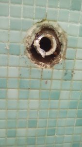 Pérdida de agua en piscinas.